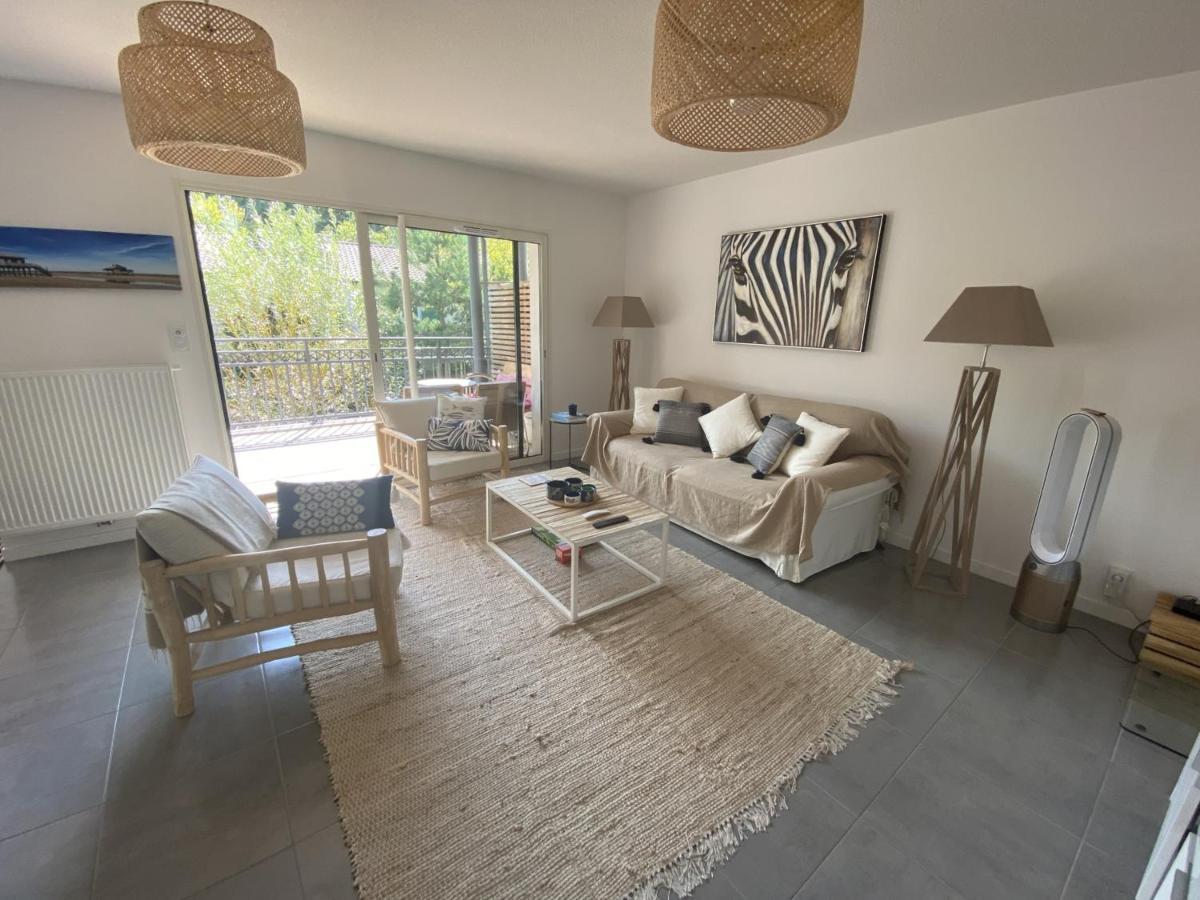 Charmant Appartement Pour 6 En Centre-Ville D'Arcachon Avec Terrasse, Parking Et Wifi - Fr-1-474-174 Eksteriør bilde