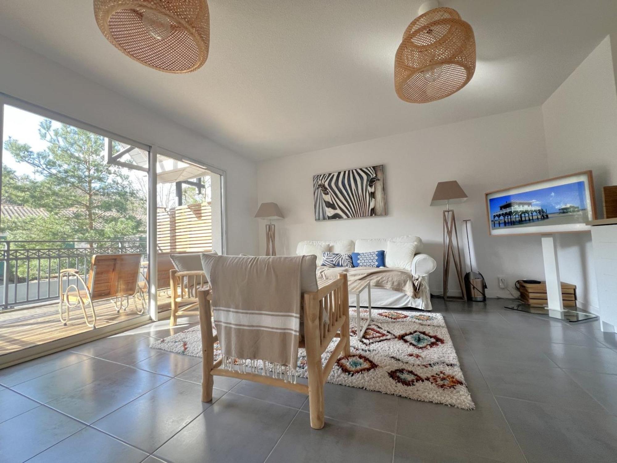 Charmant Appartement Pour 6 En Centre-Ville D'Arcachon Avec Terrasse, Parking Et Wifi - Fr-1-474-174 Eksteriør bilde